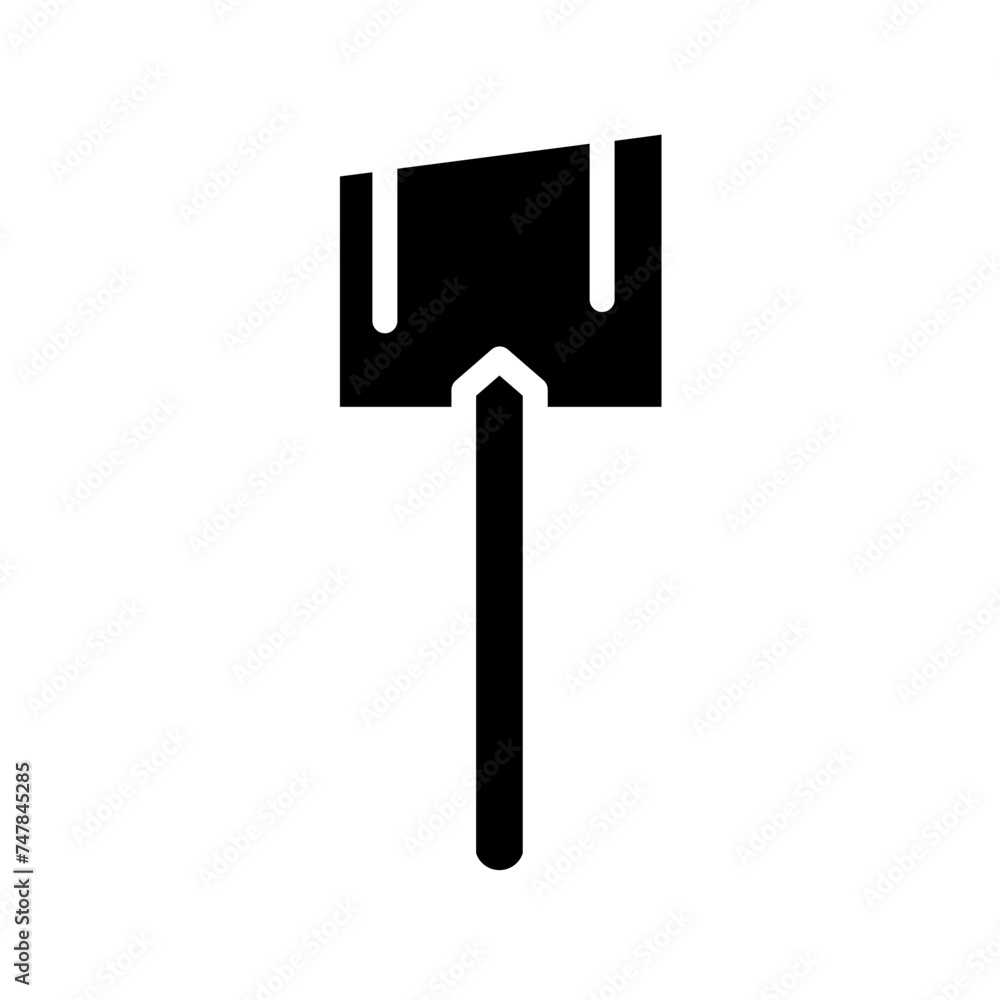 tools planting spade Glyph Icon tools planting spade Glyph Icon