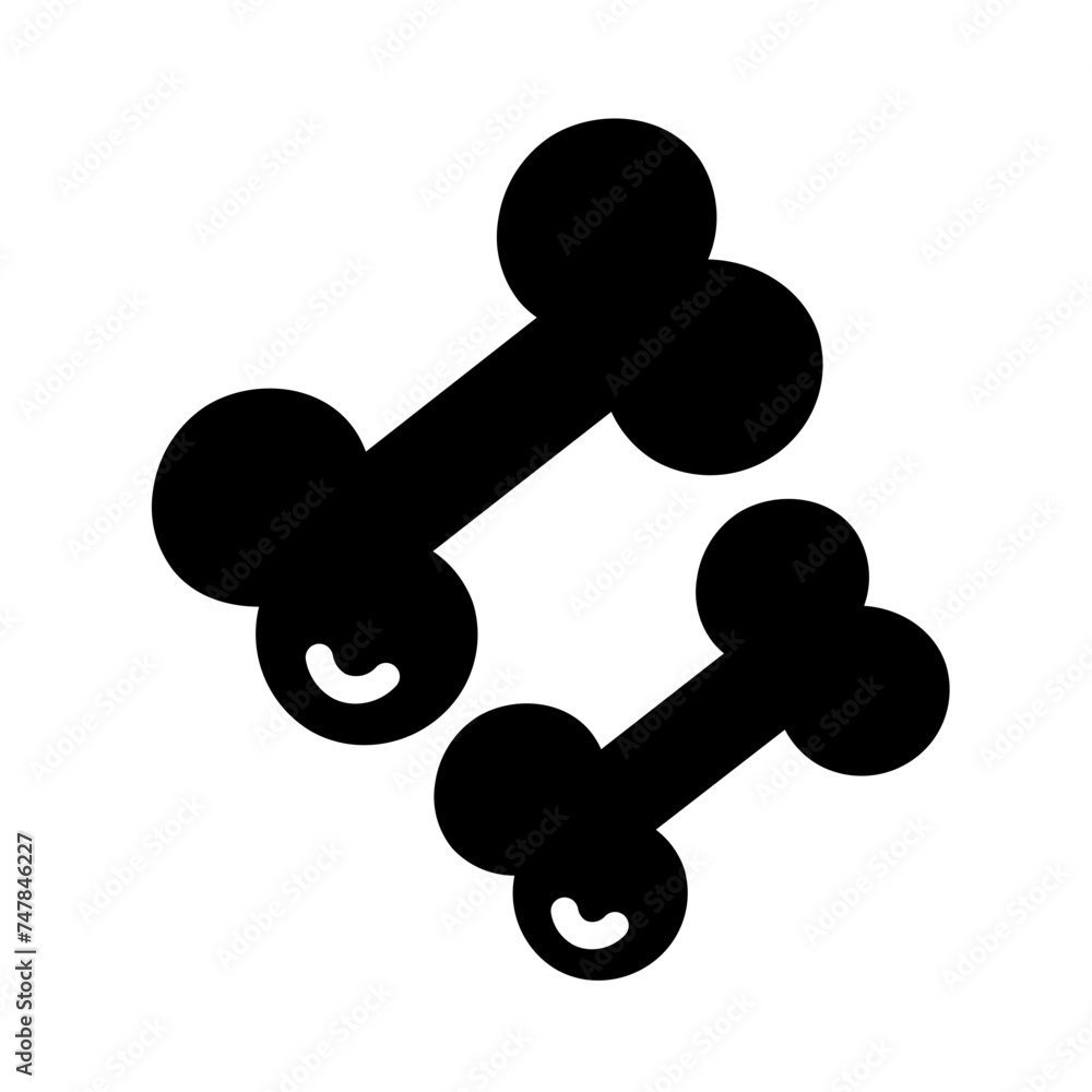 animals bone pet Glyph Icon animals bone pet Glyph Icon