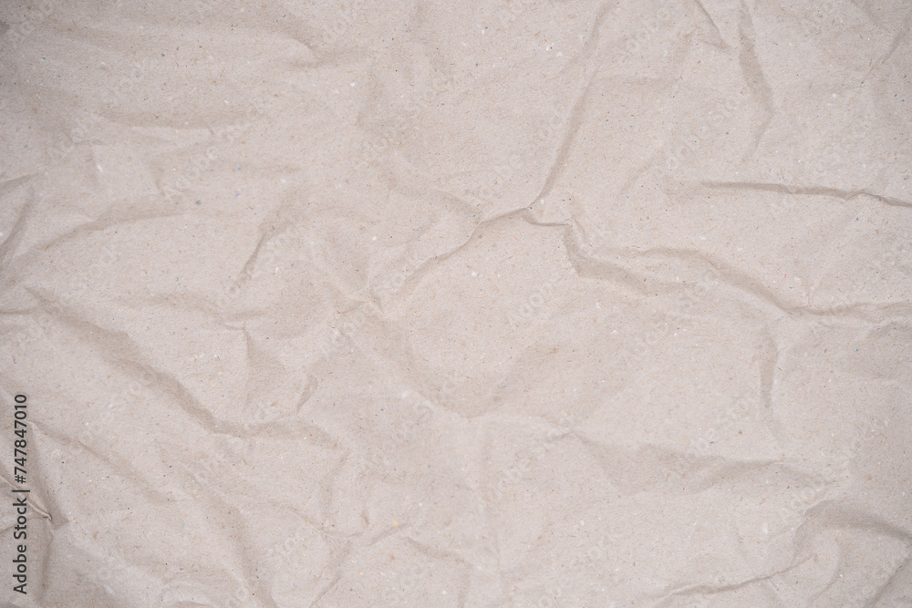Textured Crumpled Recycled Craft Paper. Textured Crumpled Recycled Craft Paper.