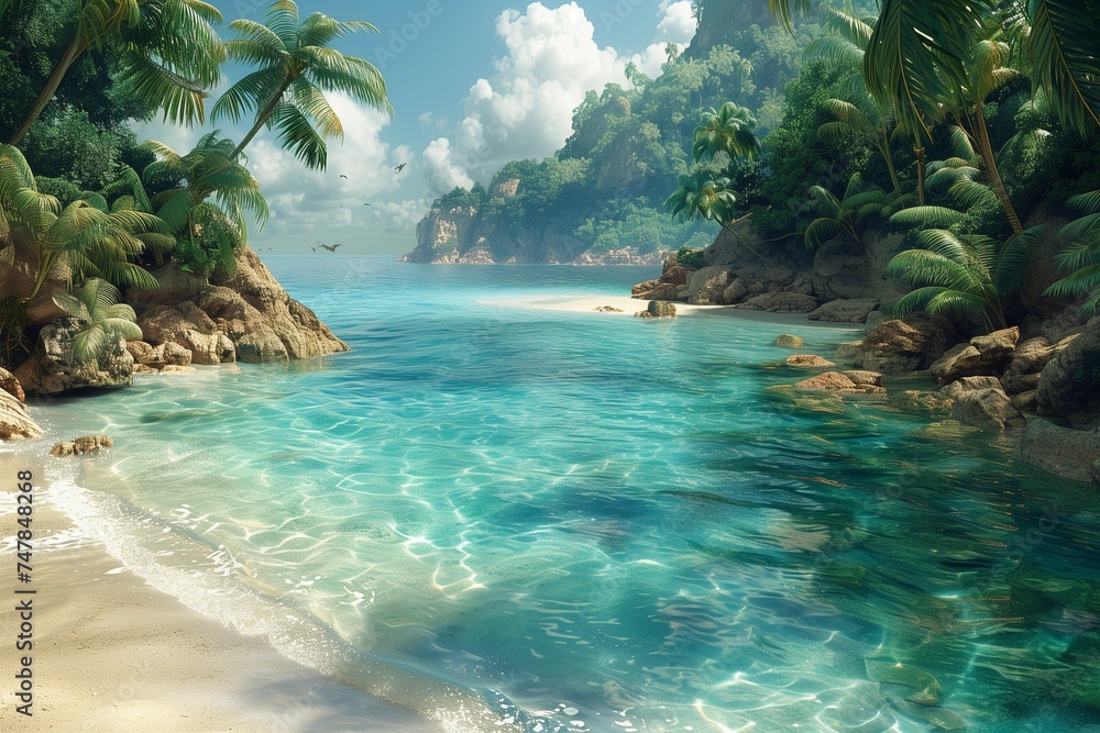 Escaping to Paradise on a Sun-Kissed Island Retreat Escaping to Paradise on a Sun-Kissed Island Retreat