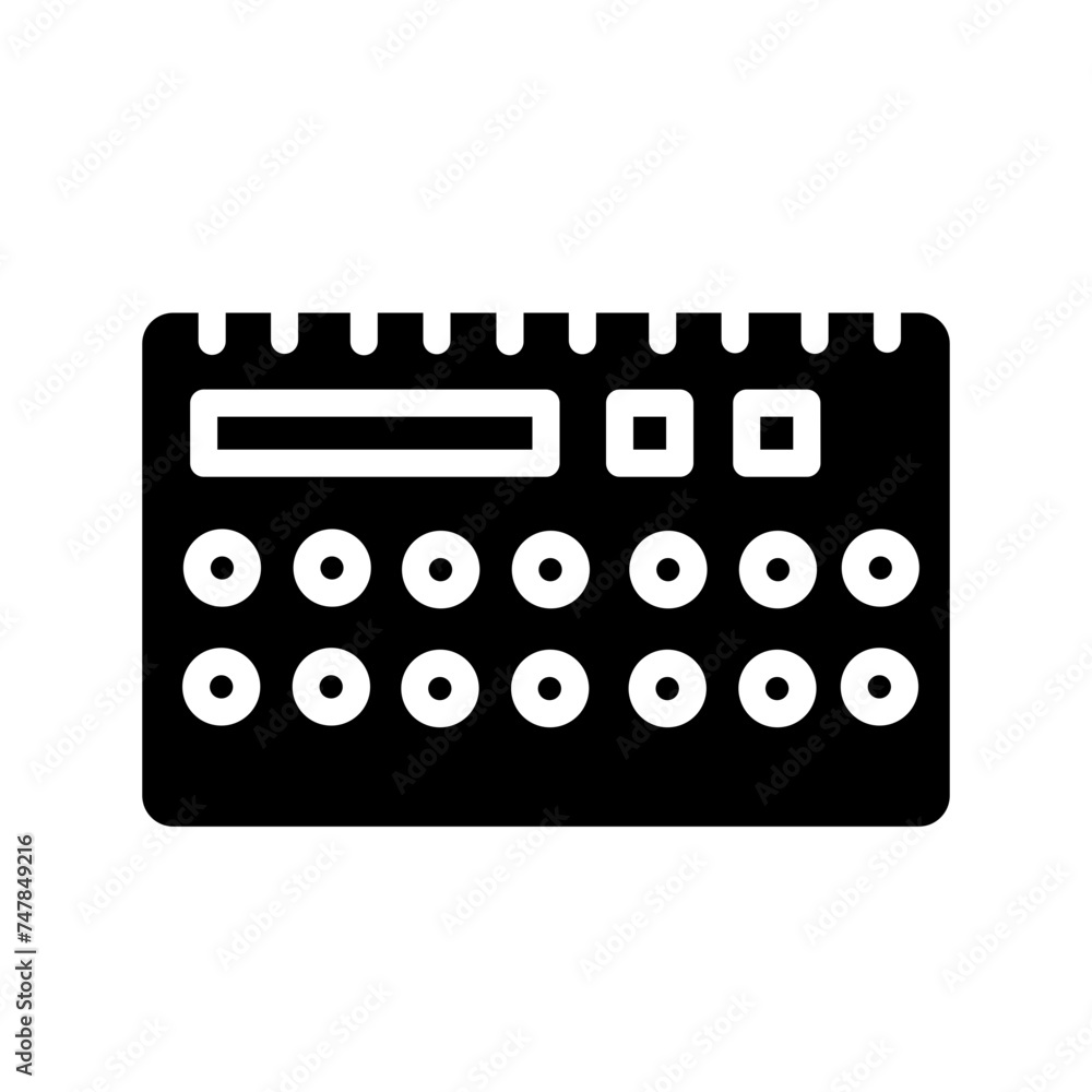 office time calendar Glyph Icon office time calendar Glyph Icon