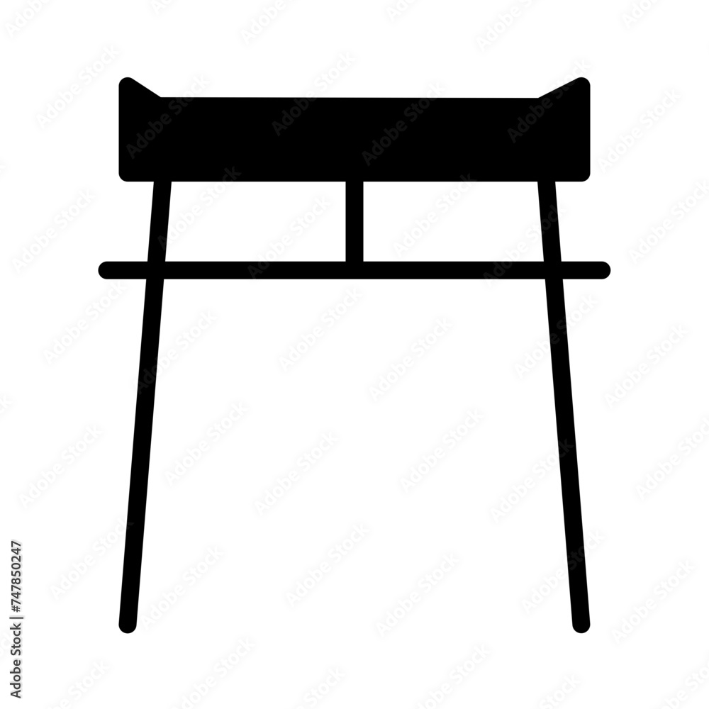 chinese japan landmark_ Glyph Icon chinese japan landmark_ Glyph Icon