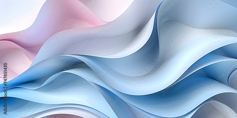 Elegant Waves of Colorful Smooth Textures Flowing Elegant Waves of Colorful Smooth Textures Flowing