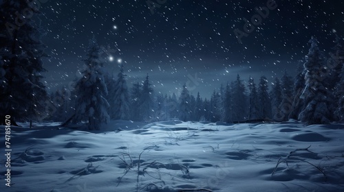 Winter Wonderland: Majestic Snowy Landscape Shot with Canon RF 50mm f/1.2L USM