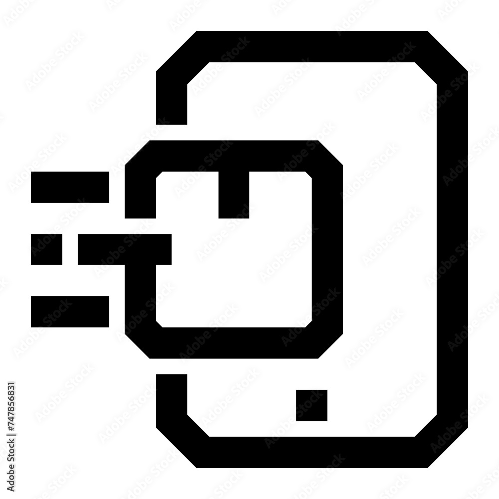 online parcel tracking icon illustration online parcel tracking icon illustration