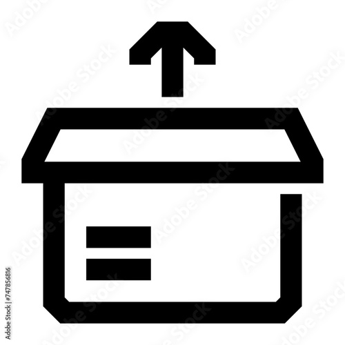 open box icon illustration
