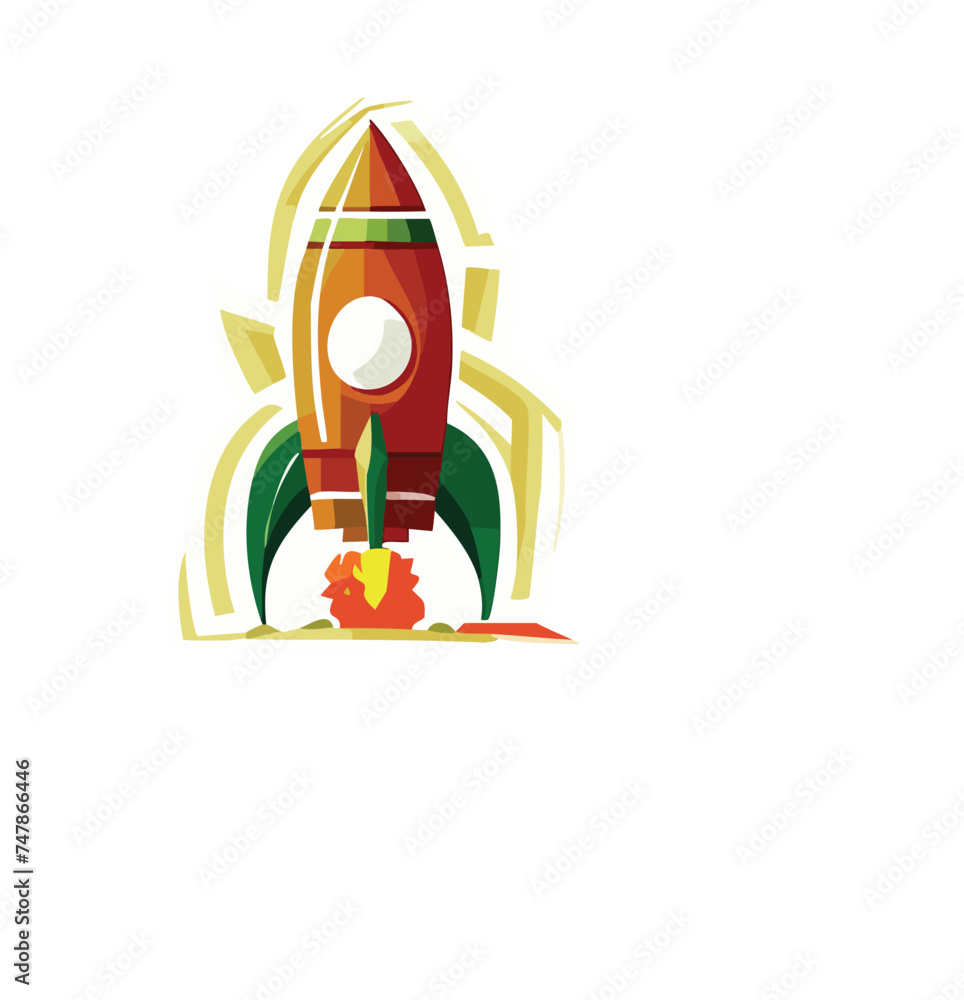 rocket in space rocket in space