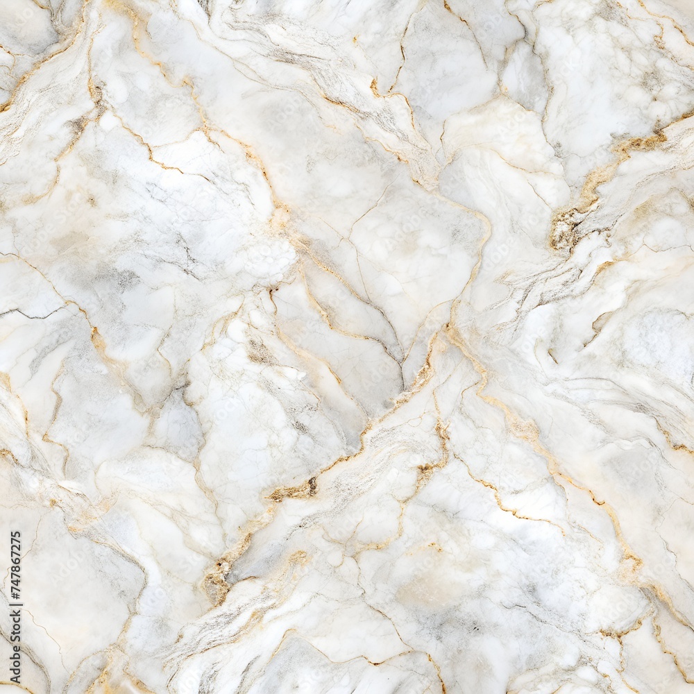 Naklejka premium Texture background, tiles texture, seamless white marble pattern tile background
