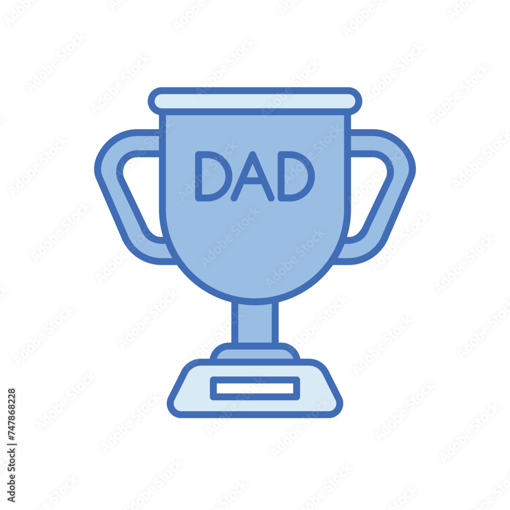 Trophy icon vector stock illustration Trophy icon vector stock illustration