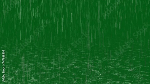 The video element of  on a green screen background, Ultra High Definition, 4k video 