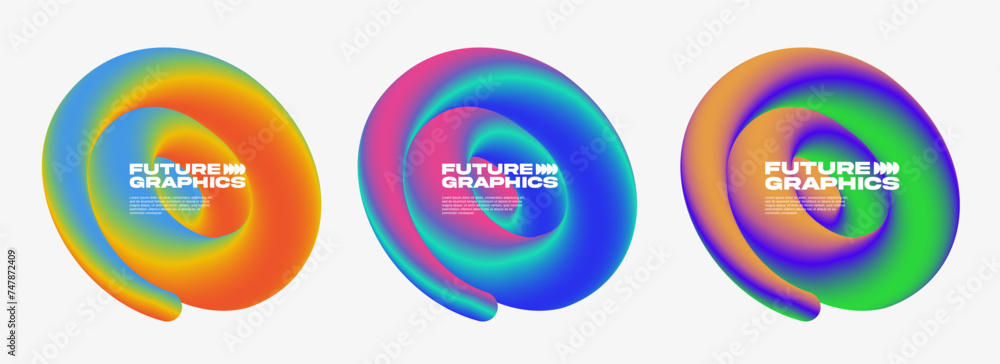 Gradient badges set. Trendy minimal design. Eps10 vector. Gradient badges set. Trendy minimal design. Eps10 vector.