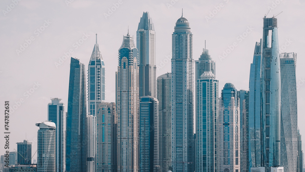 Obraz premium Dubai Skyscrapers