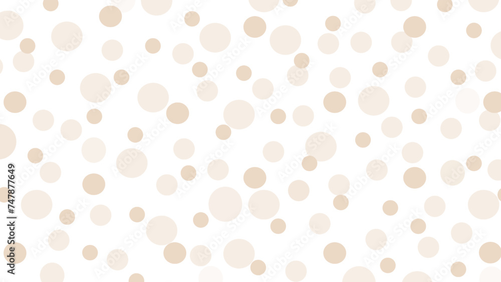 seamless pattern with beige dots