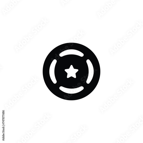 Steering wheel icon