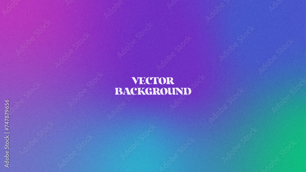 Bright colorful background with grainy texture
