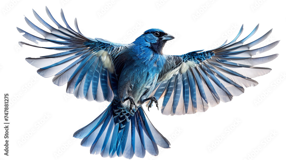 Feathers ruffled, wings spread wide, each bird's essence depicted. This png file on a transparent background. 