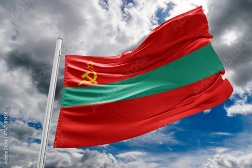Flag of Transnistria Transnistria is a region in Eastern Europe that is under the effective control of Russia but is recognized by the international community as an administrative unit of Moldova