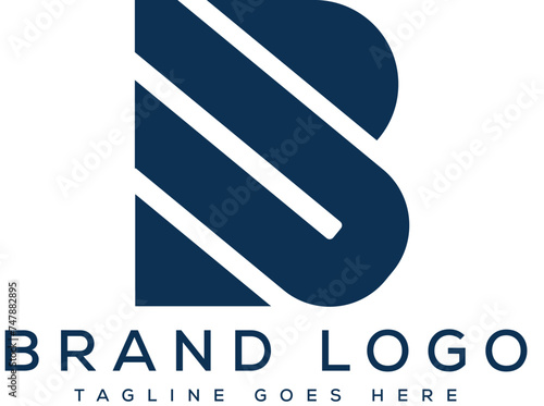 Letter UB logo design vector template design for brand