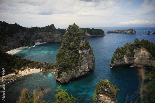 Diamond Beach in Nusa Penida view from other side