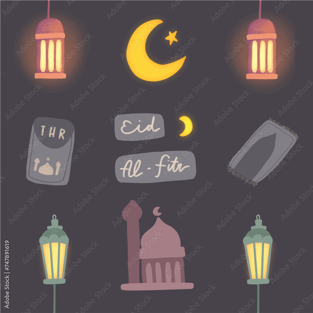 Ramadhan Illustration Pack Ramadhan Illustration Pack