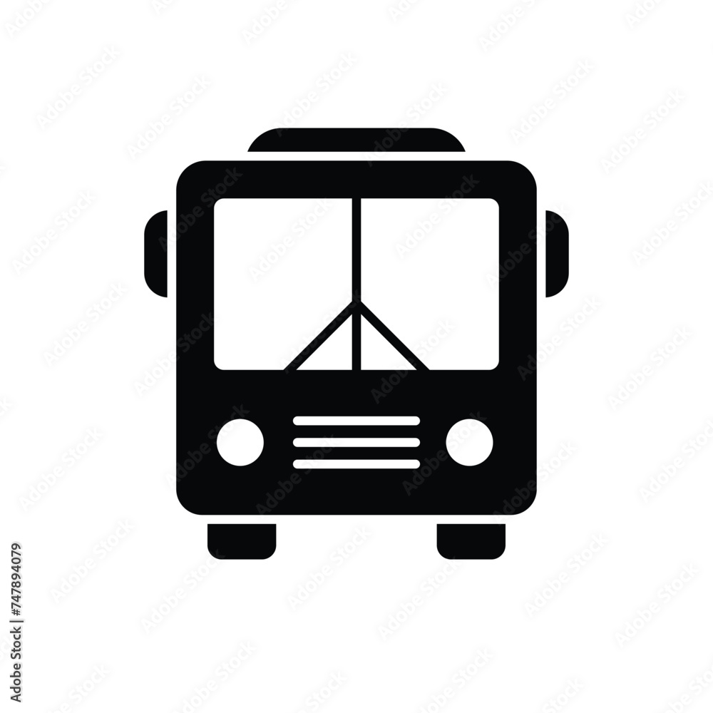 Public Transport icon vector stock illustration Public Transport icon vector stock illustration
