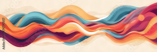 background abstract flat design