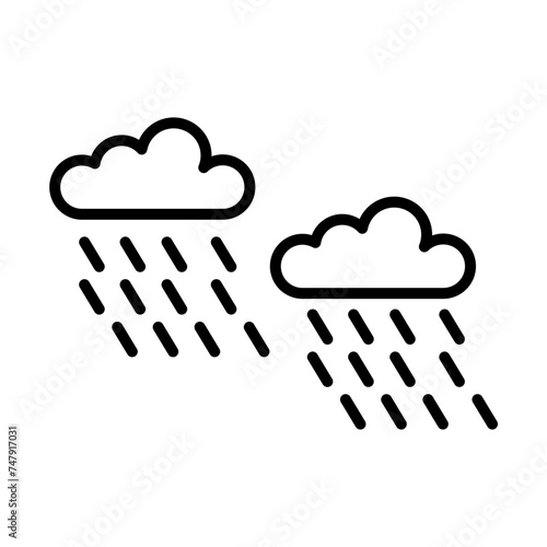 Blizzard line icon
