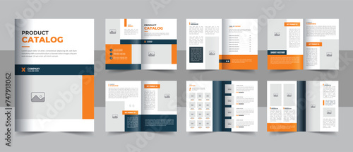 Product Catalog & Catalogue Design template layout vector, Fashion or Furniture Product Catalog or Multipurpose Portfolio layout