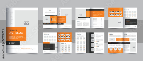 Minimalist product Catalogue & creative business product Catalog Design template layout or furniture product catalogue design template