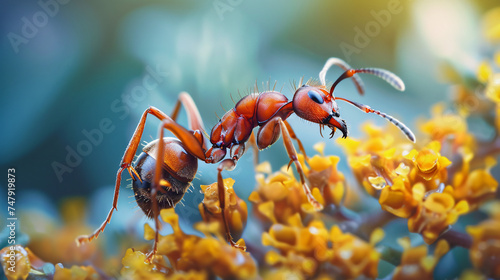 Macro Ant living soft focus © Rimsha