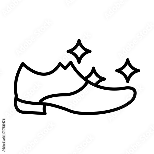 Shoe Shine Cloths line icon