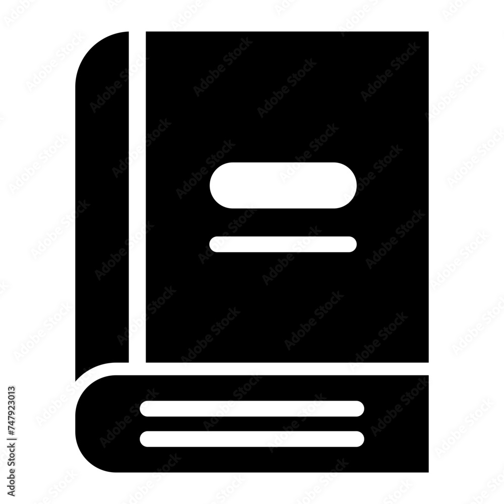 Book glyph icon Book glyph icon