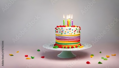 Birthday Cake With Candles