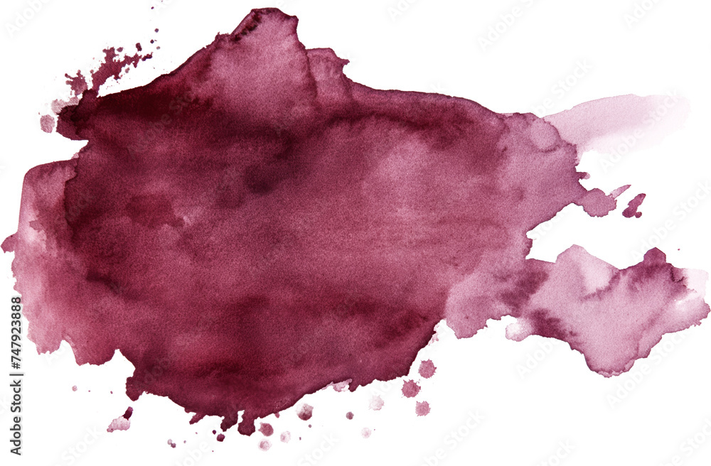 Watercolor stain texture