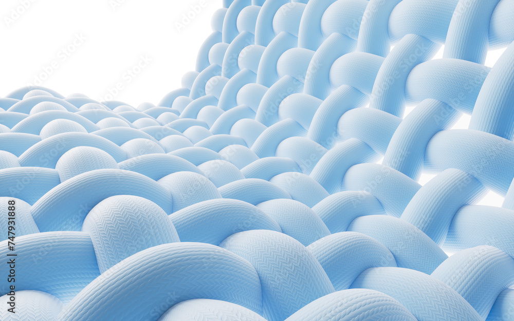 Wave cloth with microscopic detail, 3d rendering. Wave cloth with microscopic detail, 3d rendering.