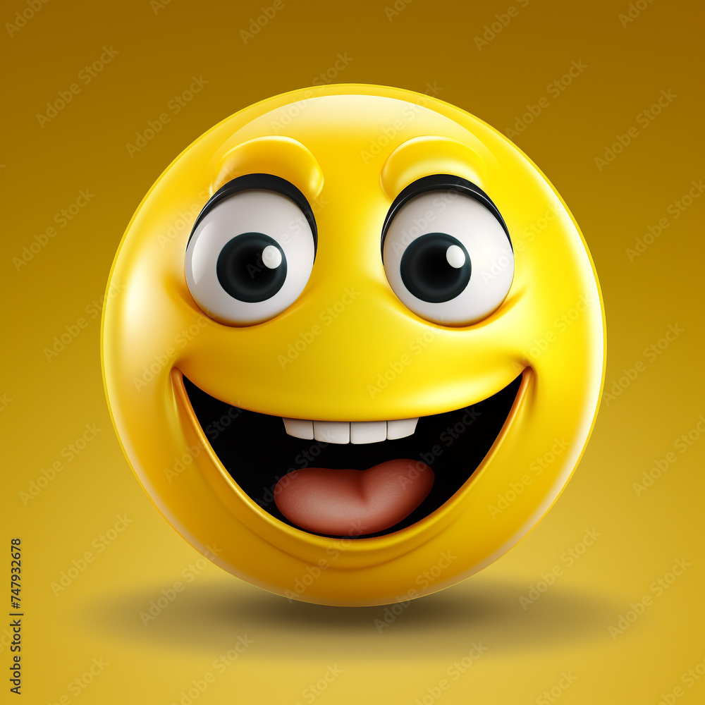 Fototapeta premium happy smiley face