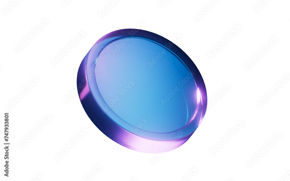 A coin with dark neon light effect, 3d rendering. A coin with dark neon light effect, 3d rendering.