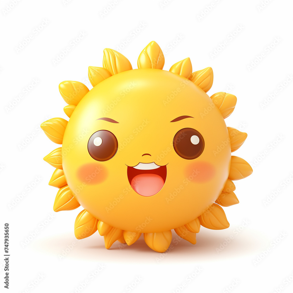 sun cartoon character