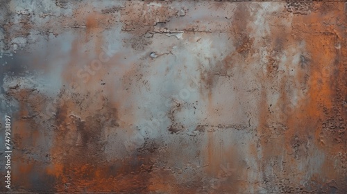 A close-up shot of a rusted metal surface. Suitable for backgrounds or industrial concepts