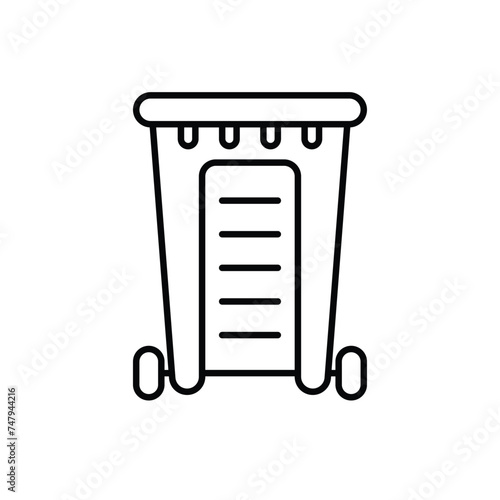 Waste icon vector stock illustration © Talha D