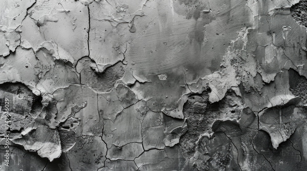 A close-up photo of a peeling wall, suitable for backgrounds or textures A close-up photo of a peeling wall, suitable for backgrounds or textures