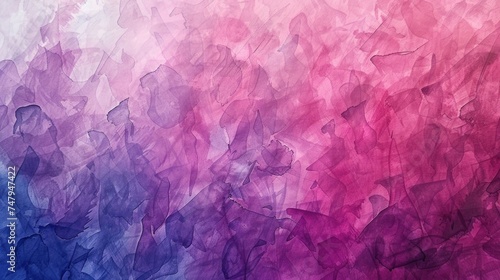 Colorful abstract painting in pink and blue tones, ideal for artistic backgrounds
