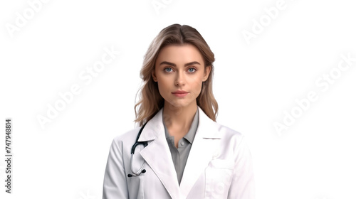 A young female doctor portrait