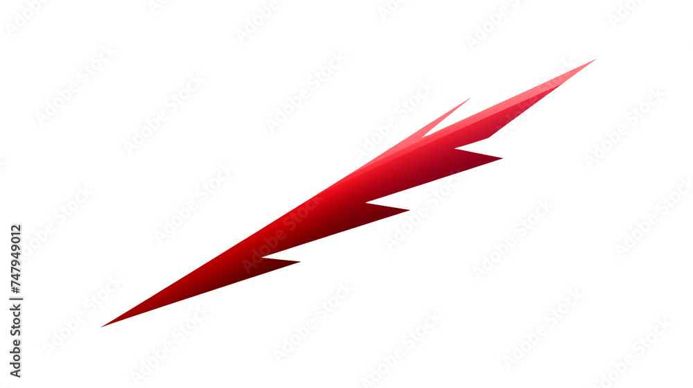 Red arrow pointing upwards, symbolizing growth and progress Red arrow pointing upwards, symbolizing growth and progress