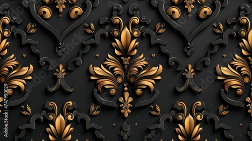 Imperial Damask Pattern