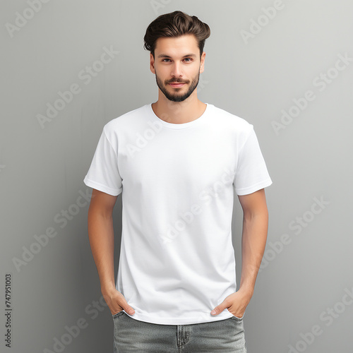 white t-shirt mock up