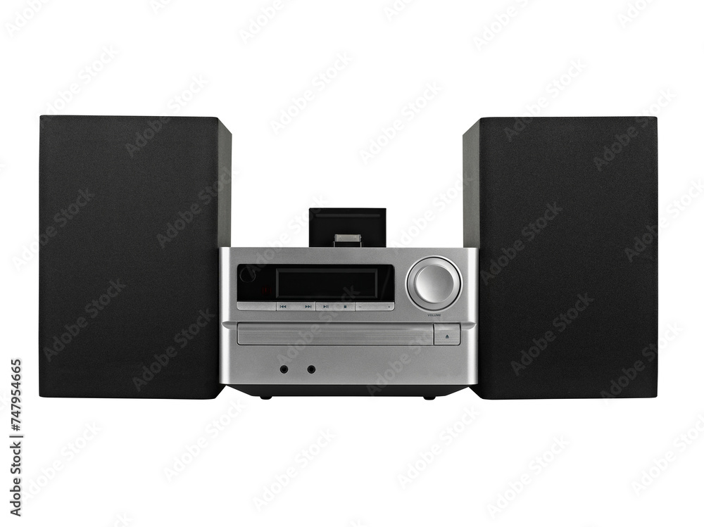 Obraz premium digital usb ,Tuner, cd player- clipping path