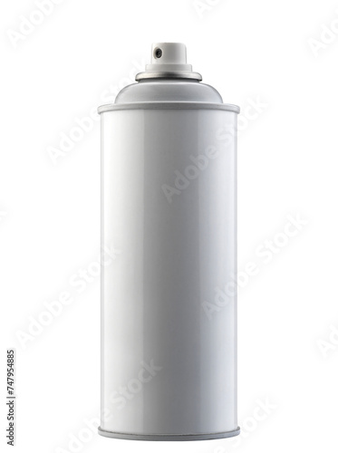 Obraz na płótnie Spray bottle isolated on white background w salonie