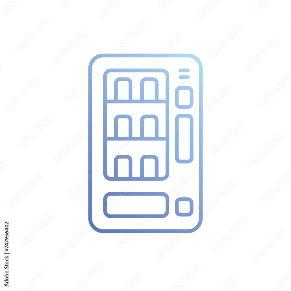 Vending Machine icon vector stock illustration Vending Machine icon vector stock illustration