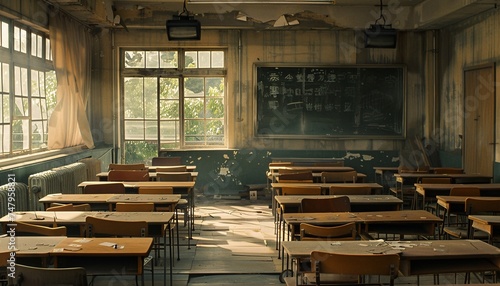 Abandoned Classroom A Time Capsule of Learning Generative AI